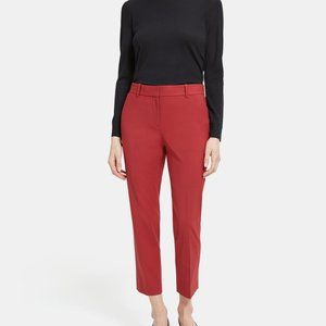 Theory Slim Cropped Pant in Stretch Wool